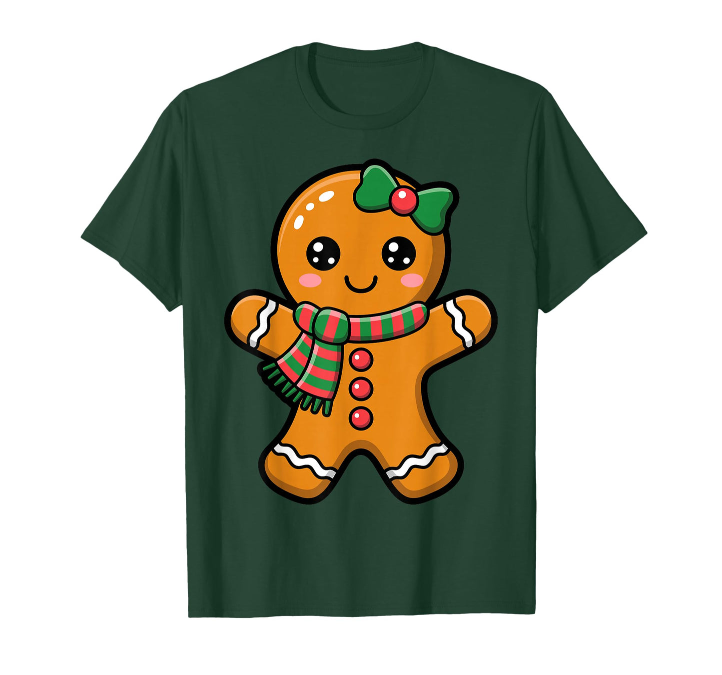 Gingerbread Cookie Christmas T-Shirt
