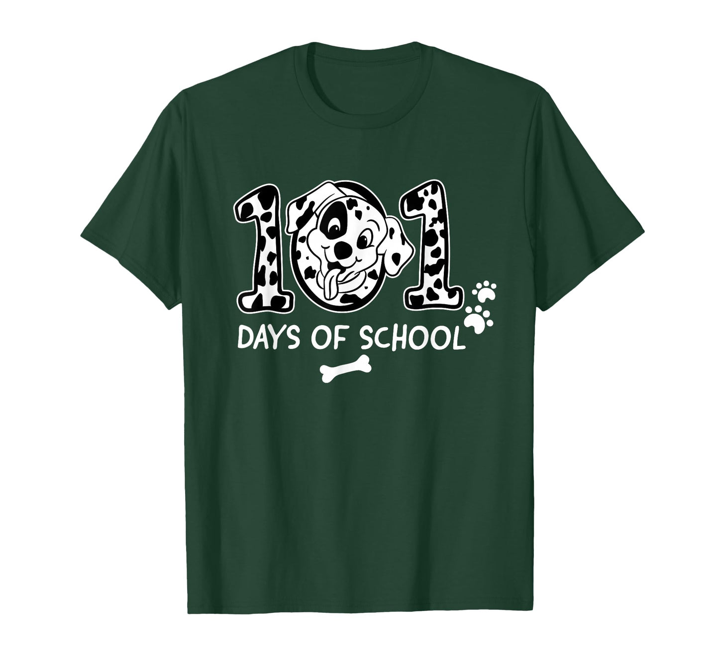 Happy 101 Days School Cute Dog 100 Days Smarter Student Kids T-Shirt