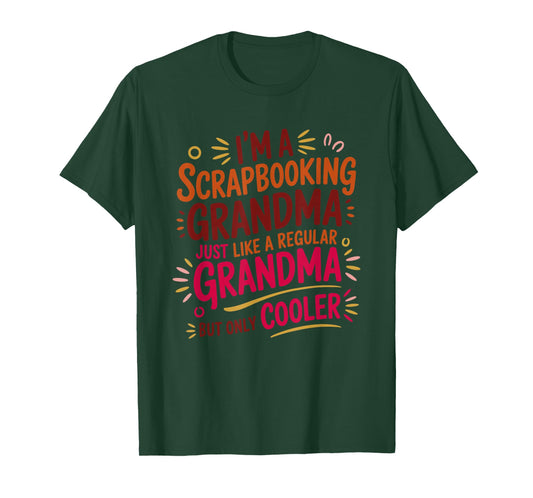 Scrapbook Lover Design for Scrapbooker Grandmothers T-Shirt