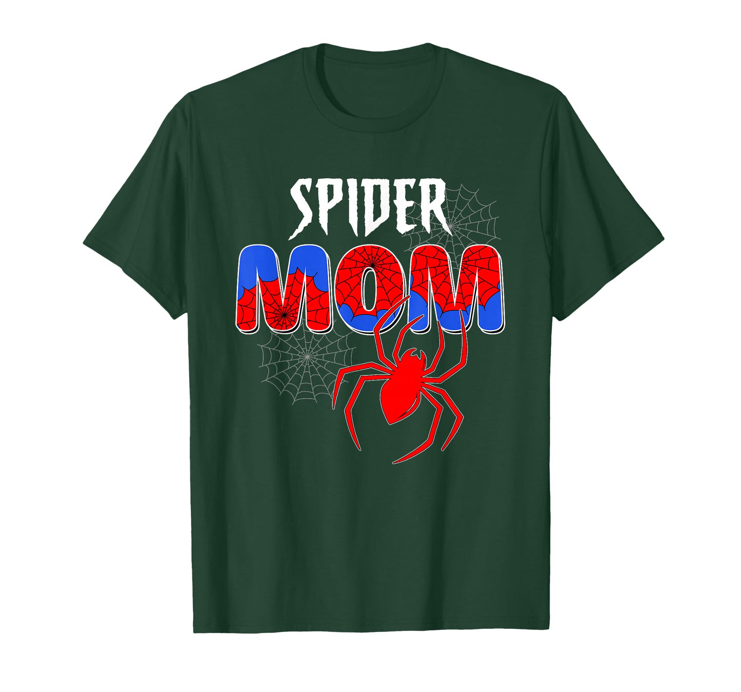 Funny Spiders Mom Matching Family Birthday Mother's Day T-Shirt