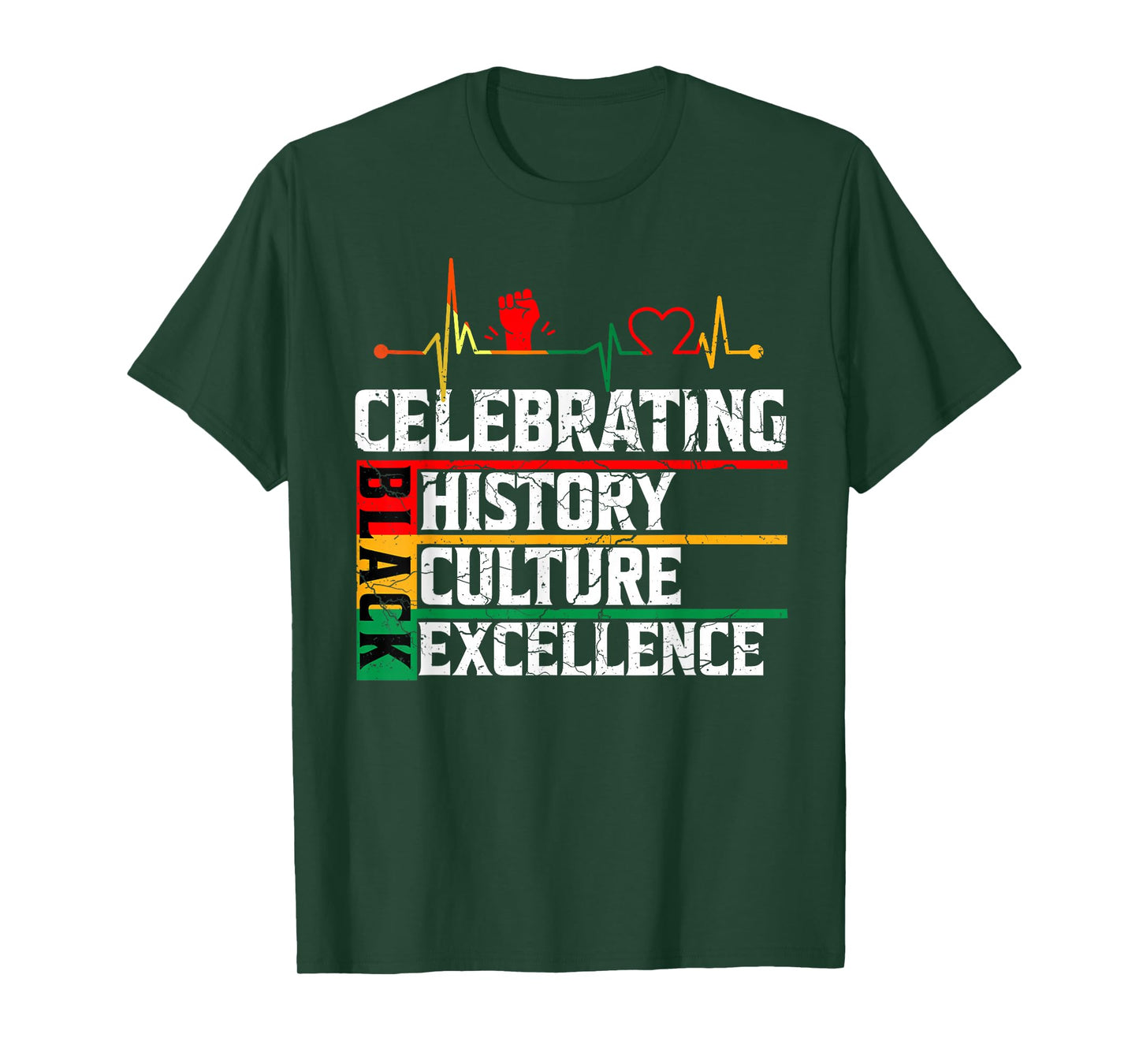 Celebrating Black History Culture Excellence Melanin African T-Shirt