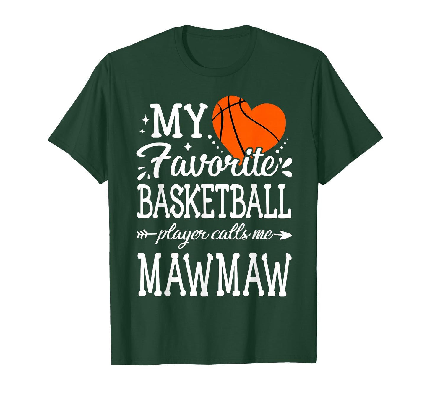 My Favorite Basketball Player Calls Me Mawmaw T-Shirt