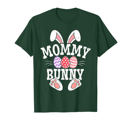 Women Easter Mommy Bunny Matching Family Easter Men Women T-Shirt