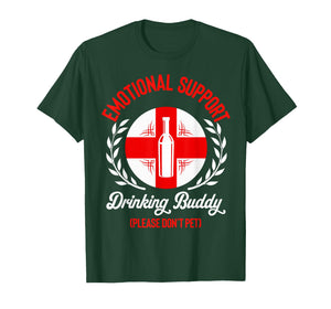 Drinking Beer Cocktail Emotional Support Drinking A Buddy T-Shirt