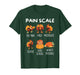 Funny Turkey Pain Scale Thanksgiving CNA ER Nurse Nursing T-Shirt