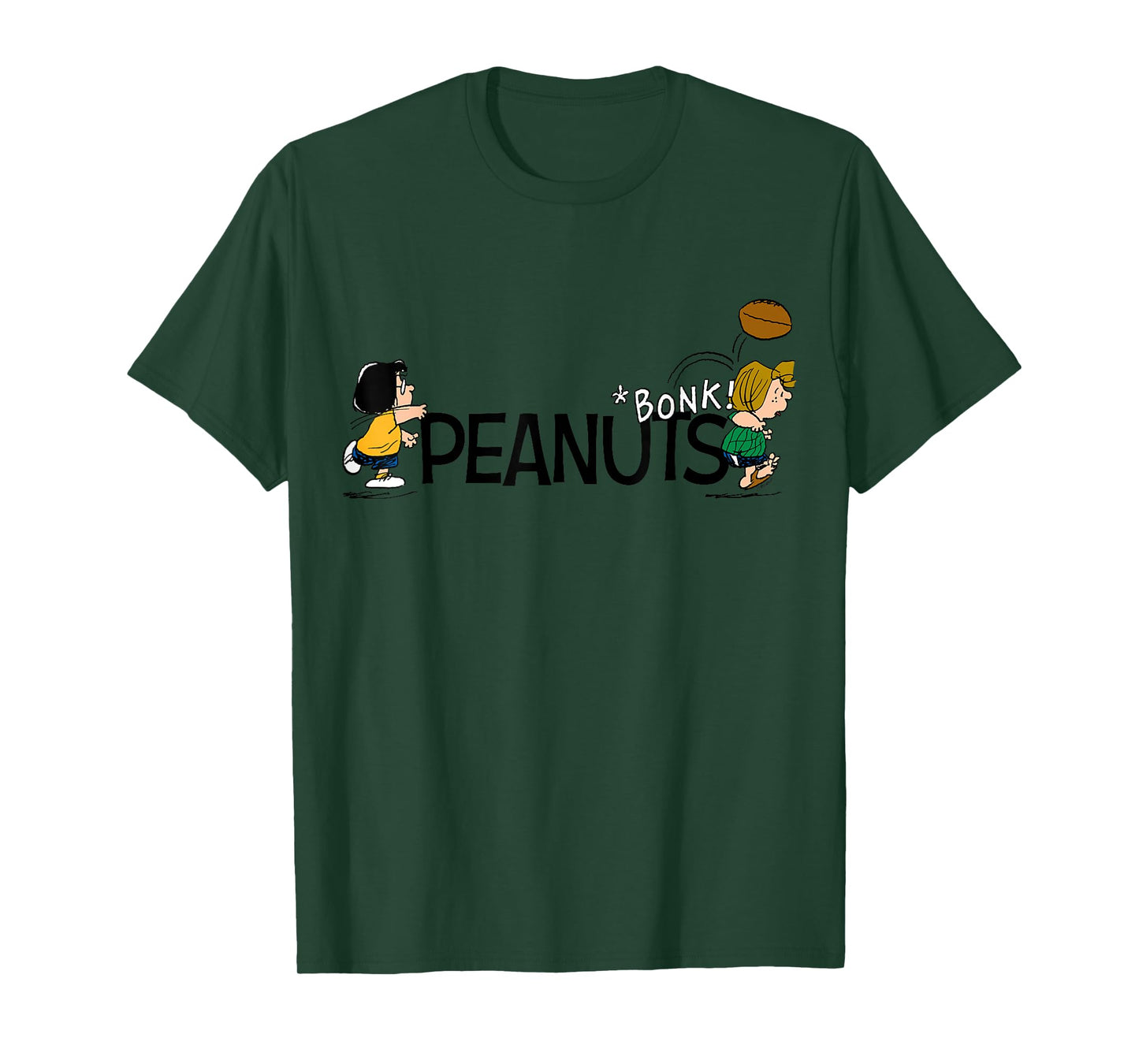 Patty and Marcie Football Bonk T-Shirt