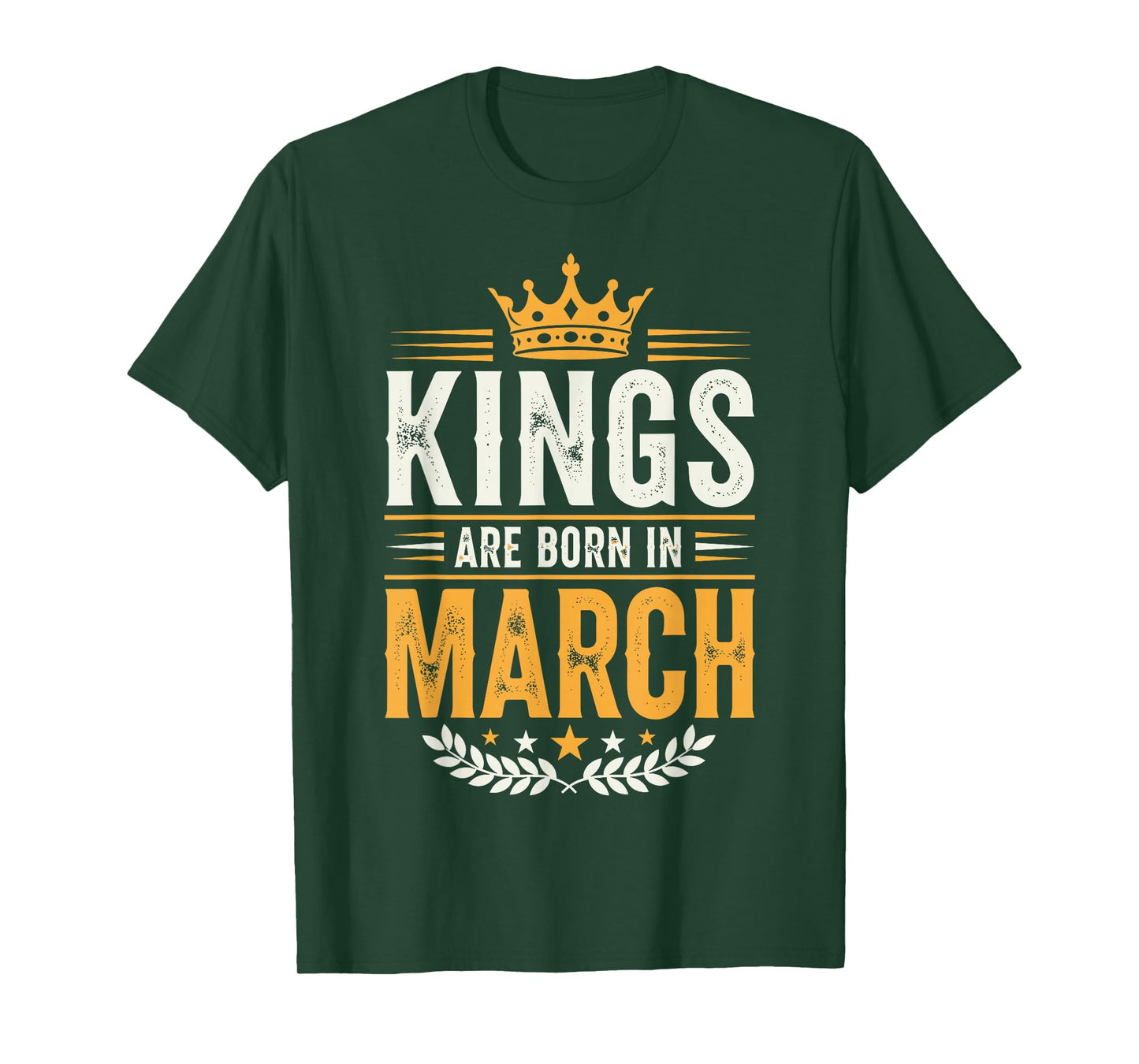 Kings are Born in March T-Shirt