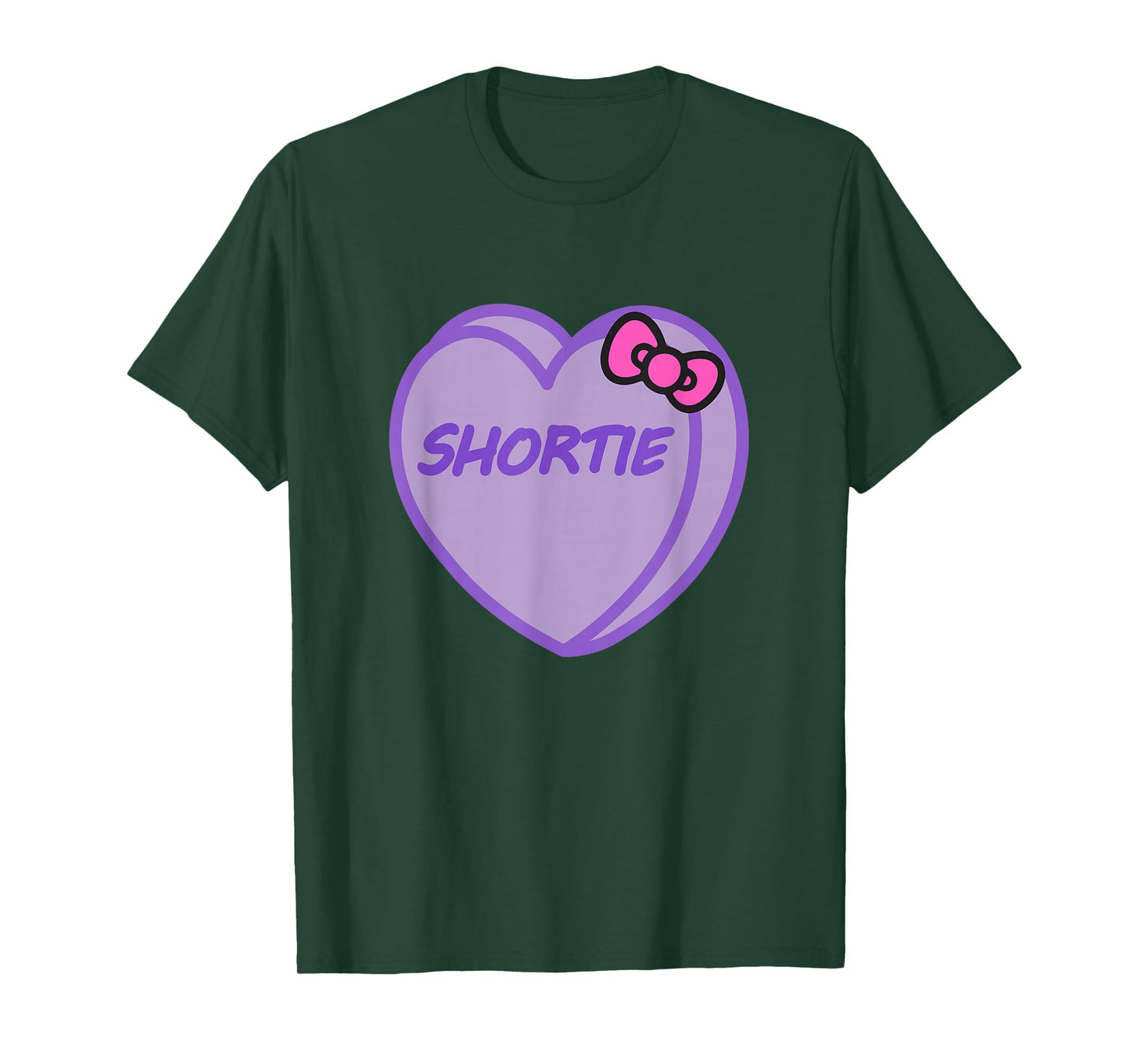 Valentines Day Candy Sweet Hearts Love Shortie T-Shirt