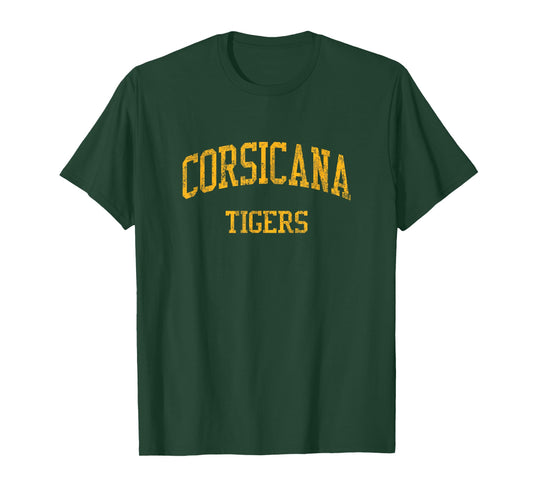 Corsicana High School HS Corsicana TX Vintage Sports T-Shirt