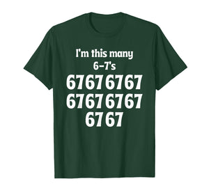 Funny 67 Birthday Design 10 Year Old Birthday T-Shirt