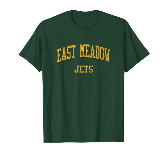 East Meadow High School HS East Meadow NY Vintage Sports T-Shirt