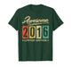 Awesome Since 2016 Limited Edition 10 Year Old 10th Birthday T-Shirt