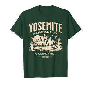 Yosemite National Park for Hiker, Camper and Nature Lovers T-Shirt