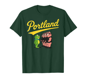Portland Oregon Frog Vs Pigs Political Protest No Kings T-Shirt