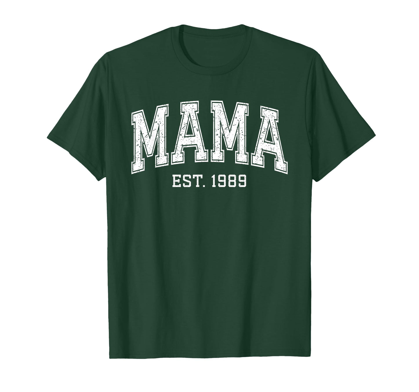 Mama Est 1989 Custom Mom Personalized Mothers Day Customized T-Shirt