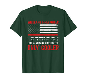 Wildland Firefighter Definition Wildland Fireman T-Shirt