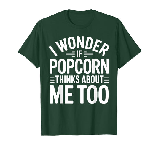 Funny Popcorn Art for Men Women Kids Pop Corn Popcorn Lovers T-Shirt