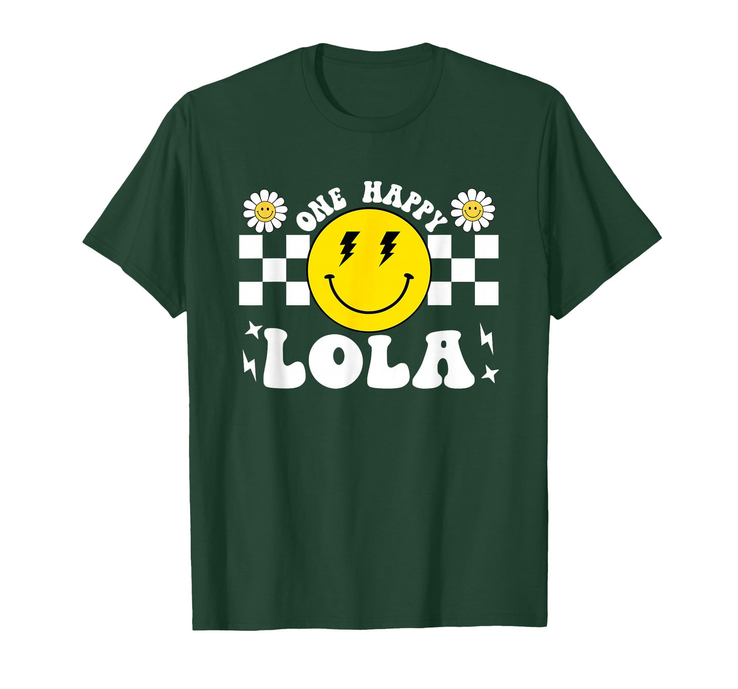 One Happy Dude Lola 1st Birthday Family Matching T-Shirt
