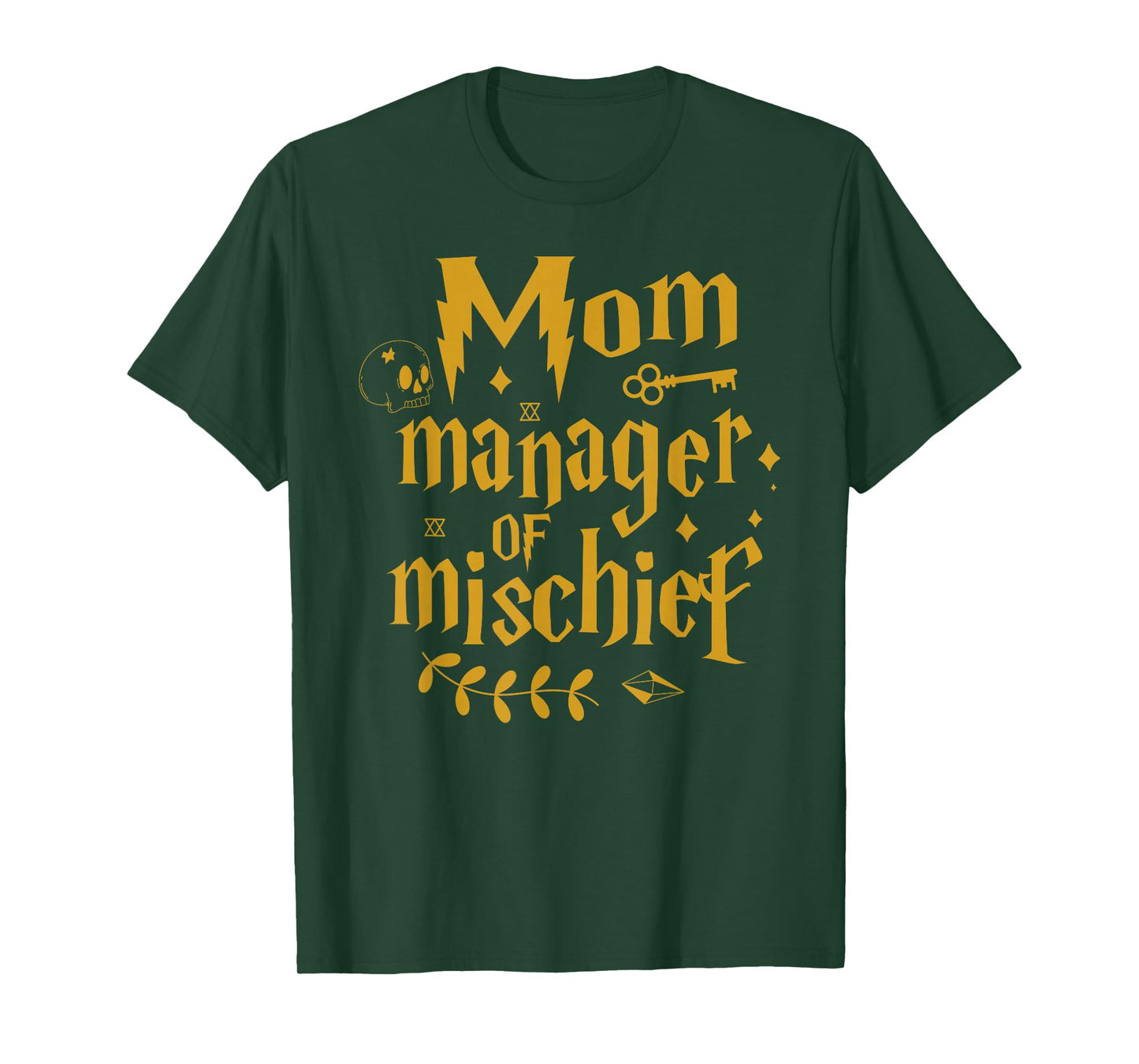 Mom Manager of Mischief Cool Mom Gift Life Mothers Day Humor T-Shirt