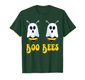 Funny Boo Bees Halloween Costume Humor Spooky Bee Ghost T-Shirt