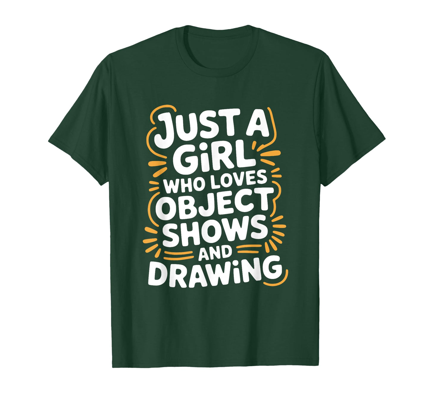 Object Shows | Funny Object Shows Drawing Kids Boys Girls T-Shirt