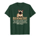 Siamese Cat Definition Siamese Owner Siamese Cat Lover T-Shirt