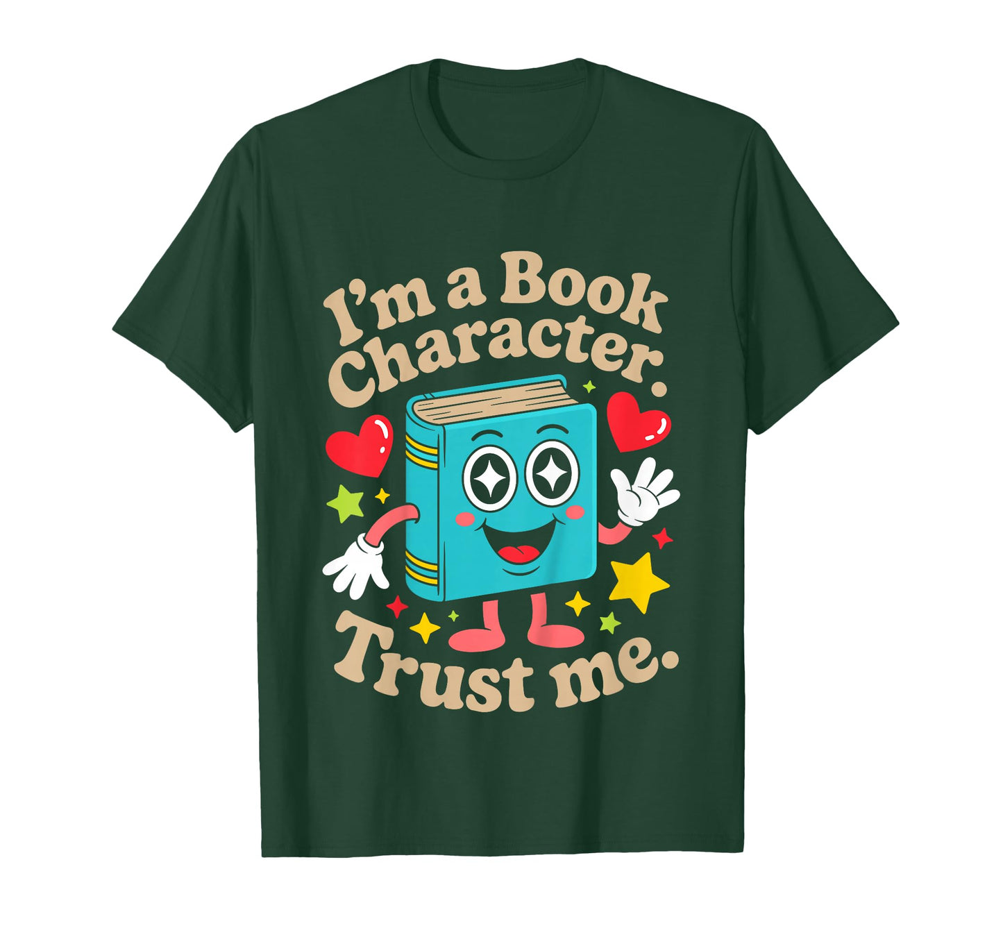 I'm a Book Character Costumes for Kids Storybook Character T-Shirt