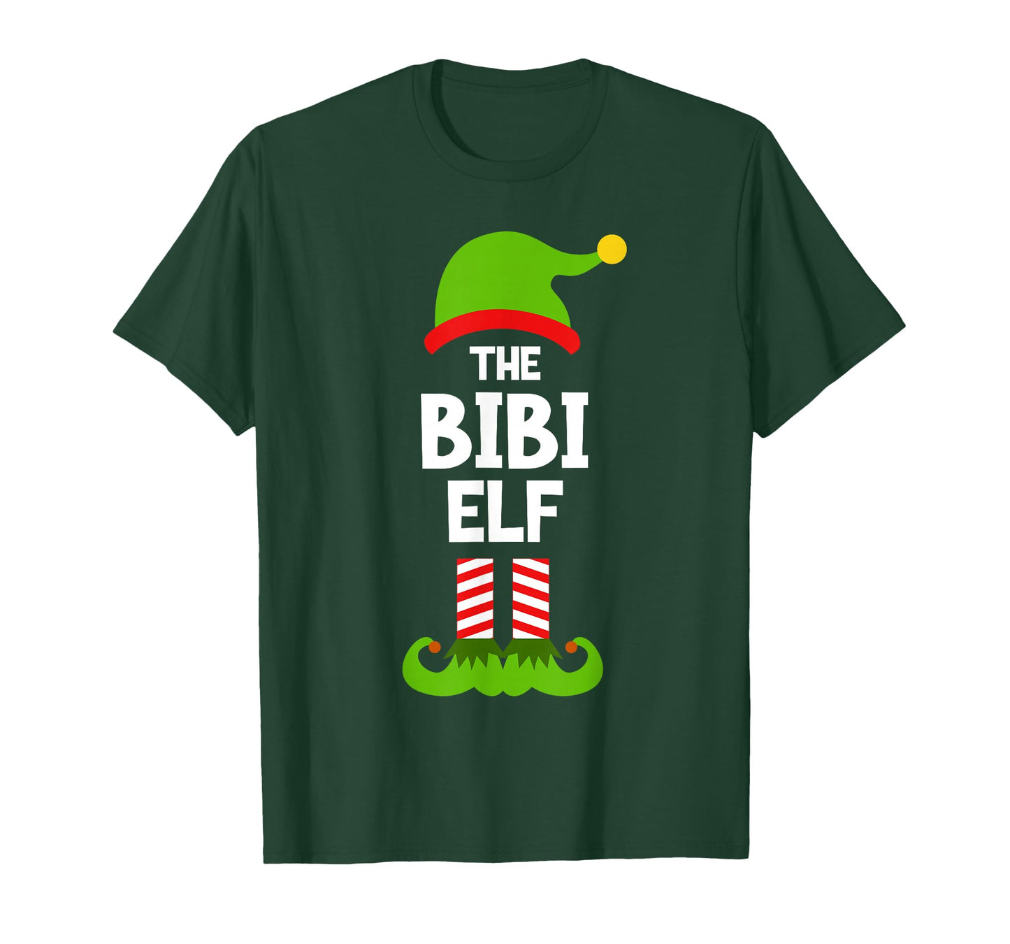 I'm The Bibi Elf Christmas Family Pajama Funny T-Shirt