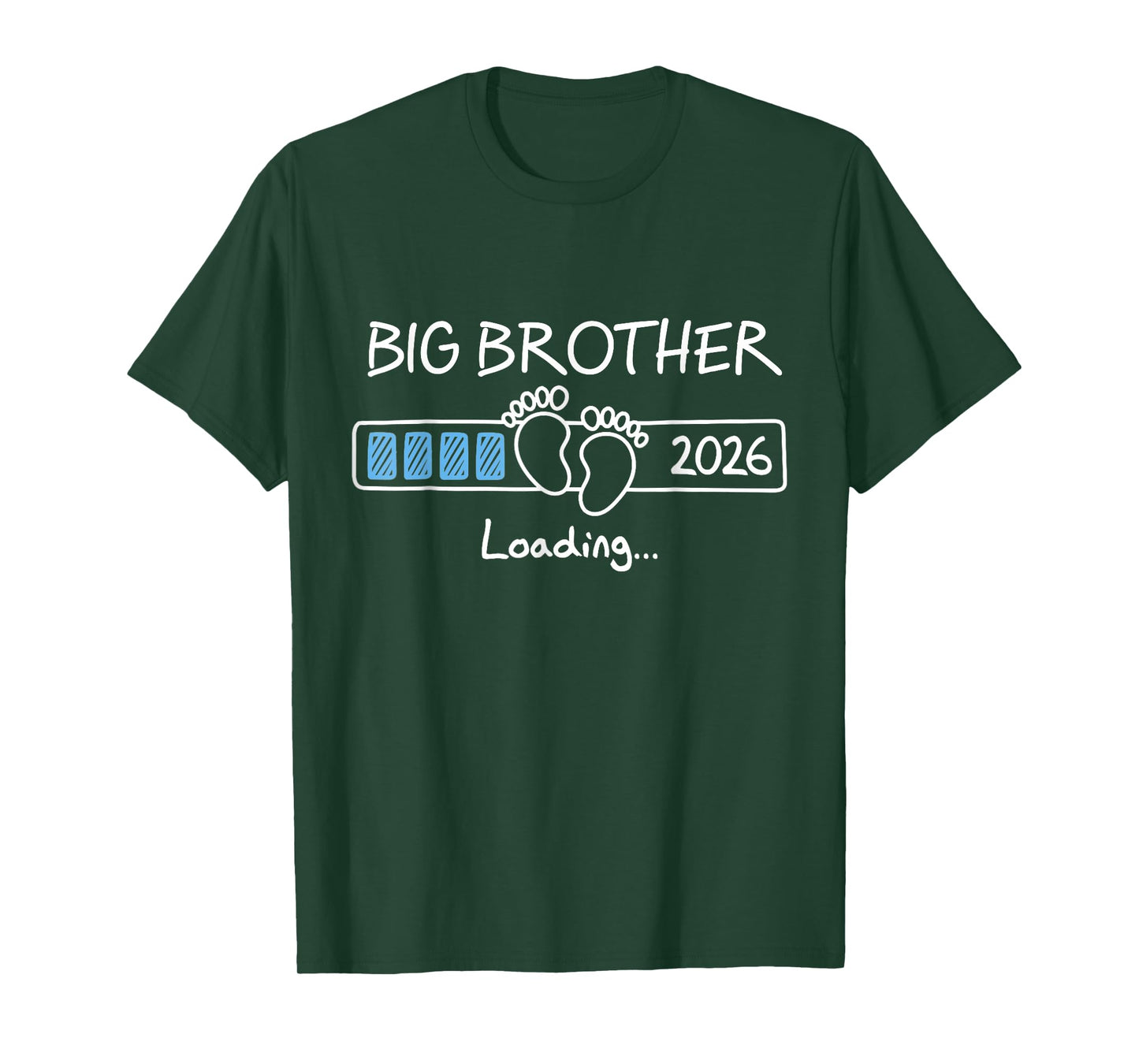 Kids Big Brother Loading 2026 Toddler Announcement 2026 T-Shirt