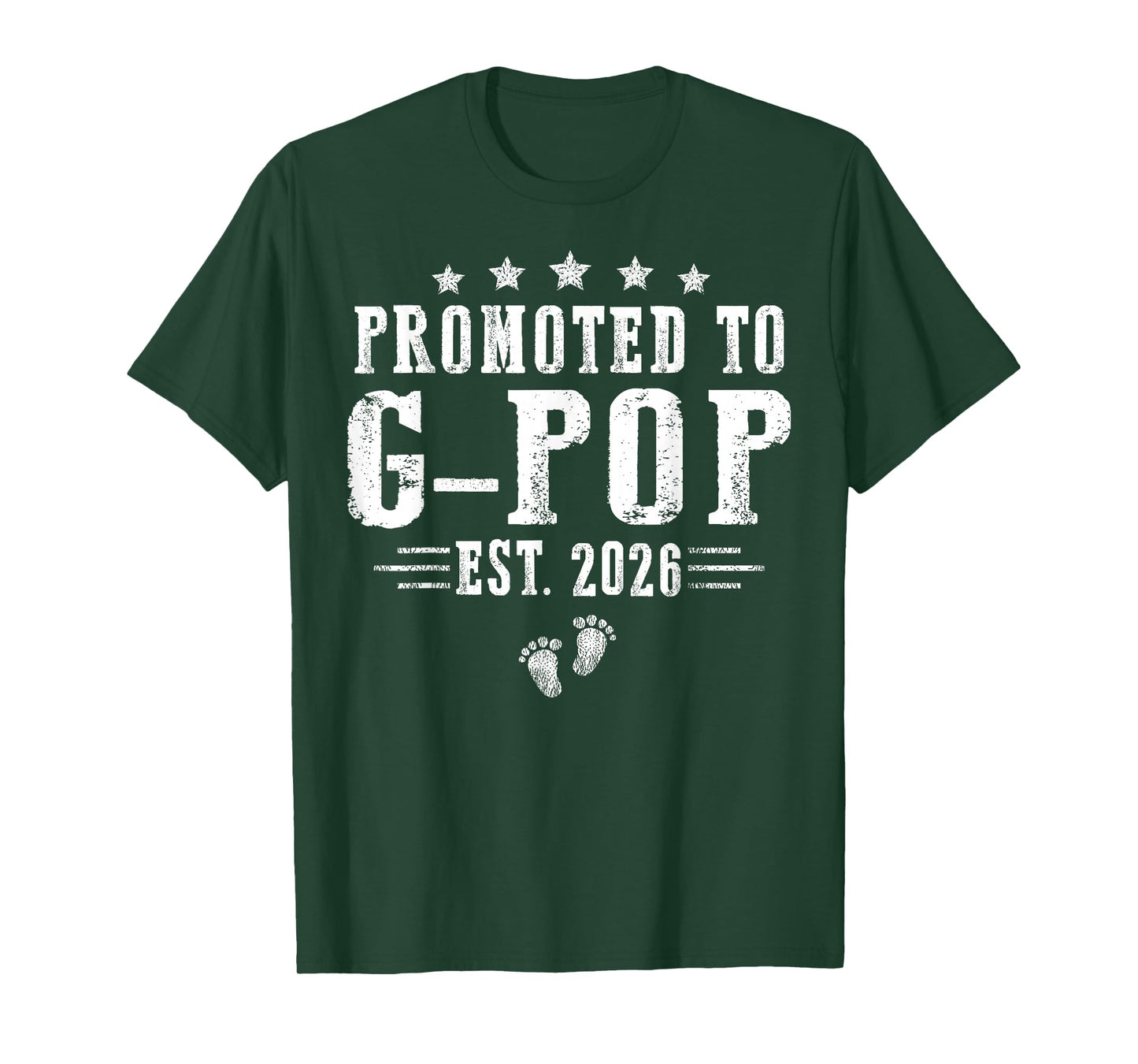 Promoted to G-Pop est.2026 Father's Day First time G-Pop T-Shirt