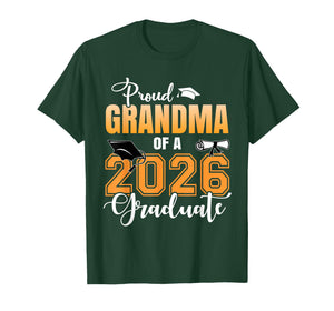 Proud Grandma of A 2026 Graduate Graduation Grandma 2026 T-Shirt