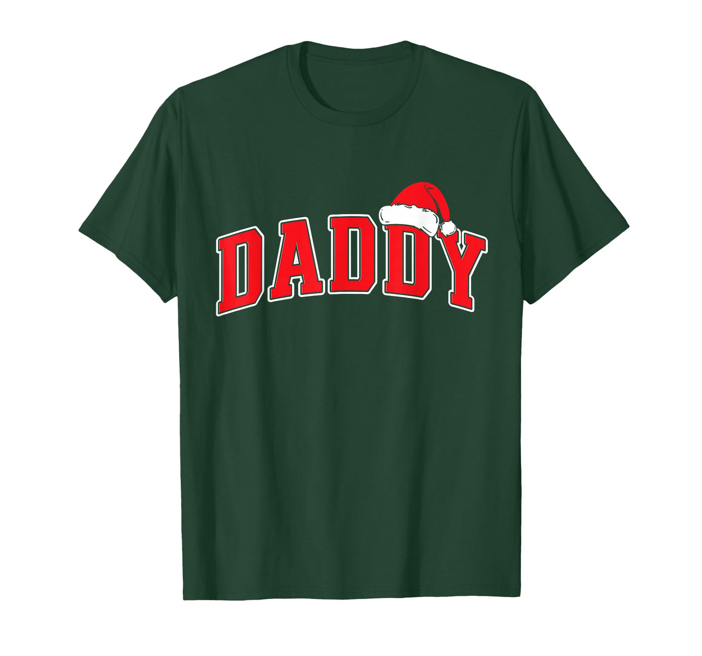 Daddy Claus Christmas Matching Family Xmas Pajama Dad T-Shirt