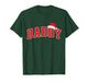 Daddy Claus Christmas Matching Family Xmas Pajama Dad T-Shirt