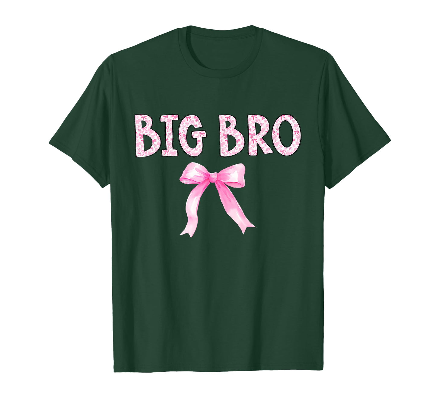 Big Bro Birthday Squad Matching Coquette Bow Family Party T-Shirt