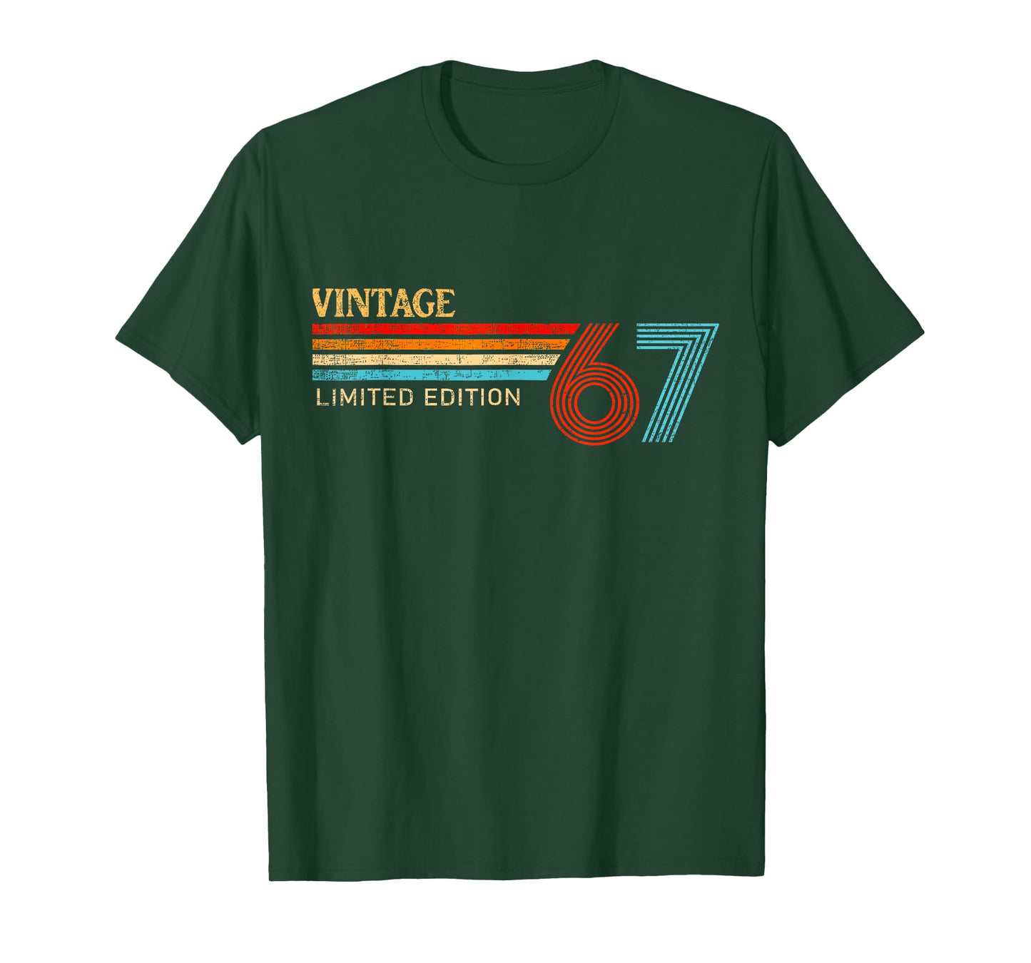 Vintage 1967 Limited Edition Birthday 1967 Men Women T-Shirt