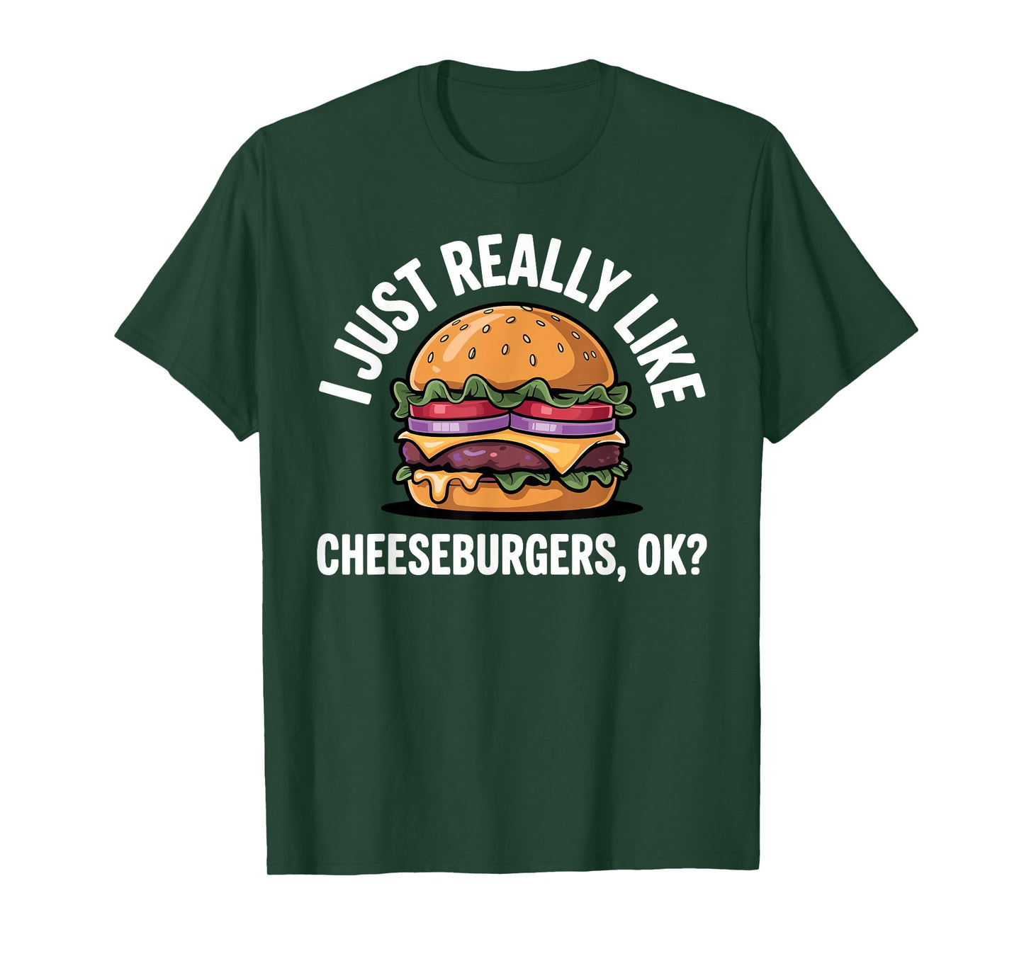 Funny Cheeseburger Costume for Men Women Kids Burger Fan T-Shirt