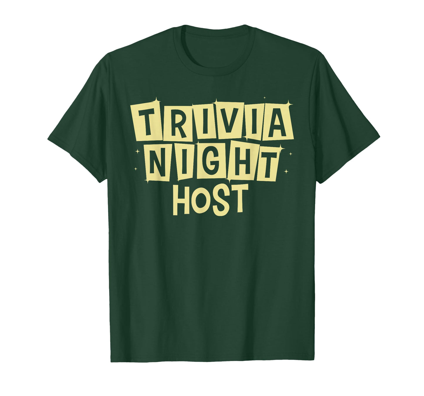 Trivia Art for Men Women Trivia Night Host Trivia Lovers T-Shirt