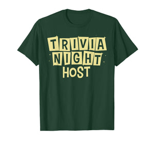 Trivia Art for Men Women Trivia Night Host Trivia Lovers T-Shirt