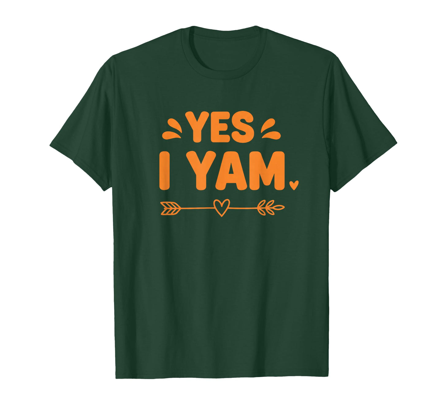 Yes I Yam Sweet Potato, Funny Matching Reunion & Holiday T-Shirt