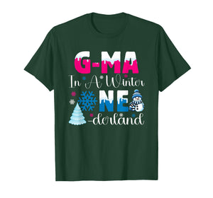 G Ma in A Winter Onederland Bday Girl Sweet Snowflake T-Shirt