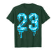 23 drip Camo Gamma Blue Matching T-Shirt