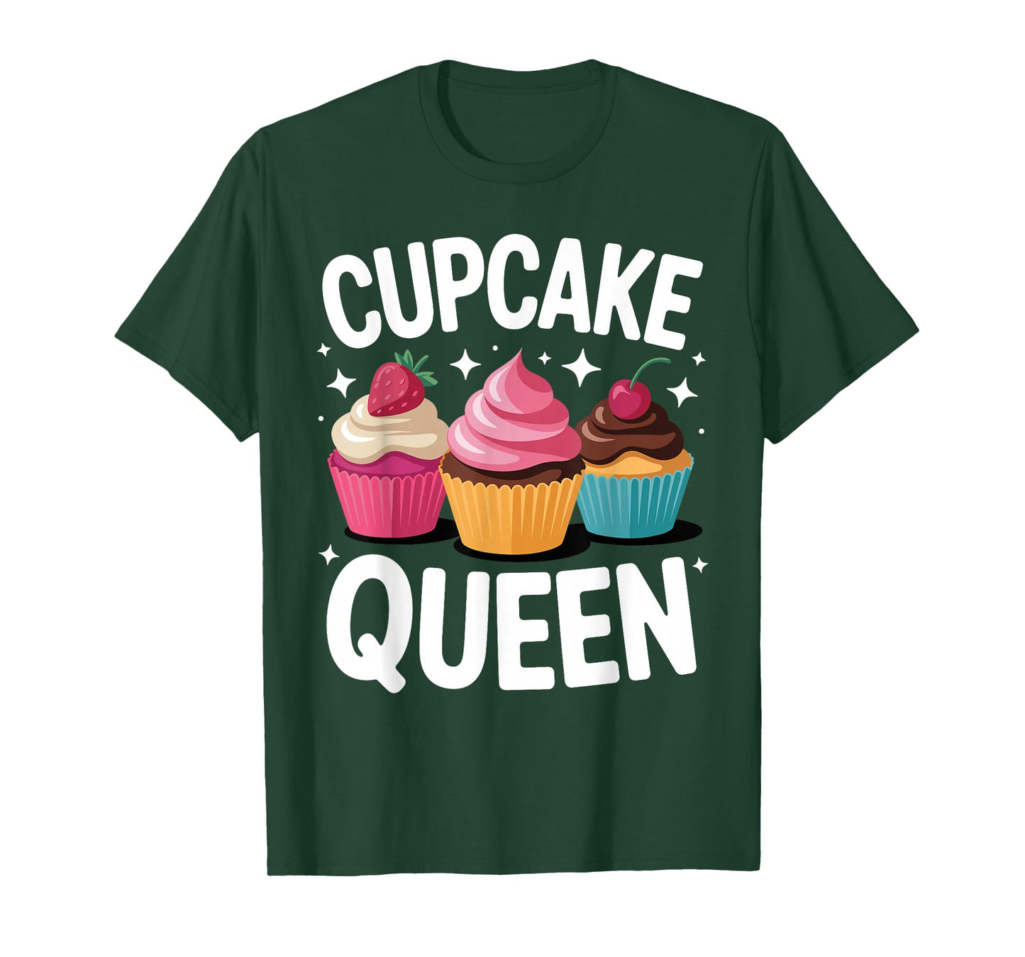 Best Cupcake Art for Women Girls Pastry Chef Cupcake Lover T-Shirt