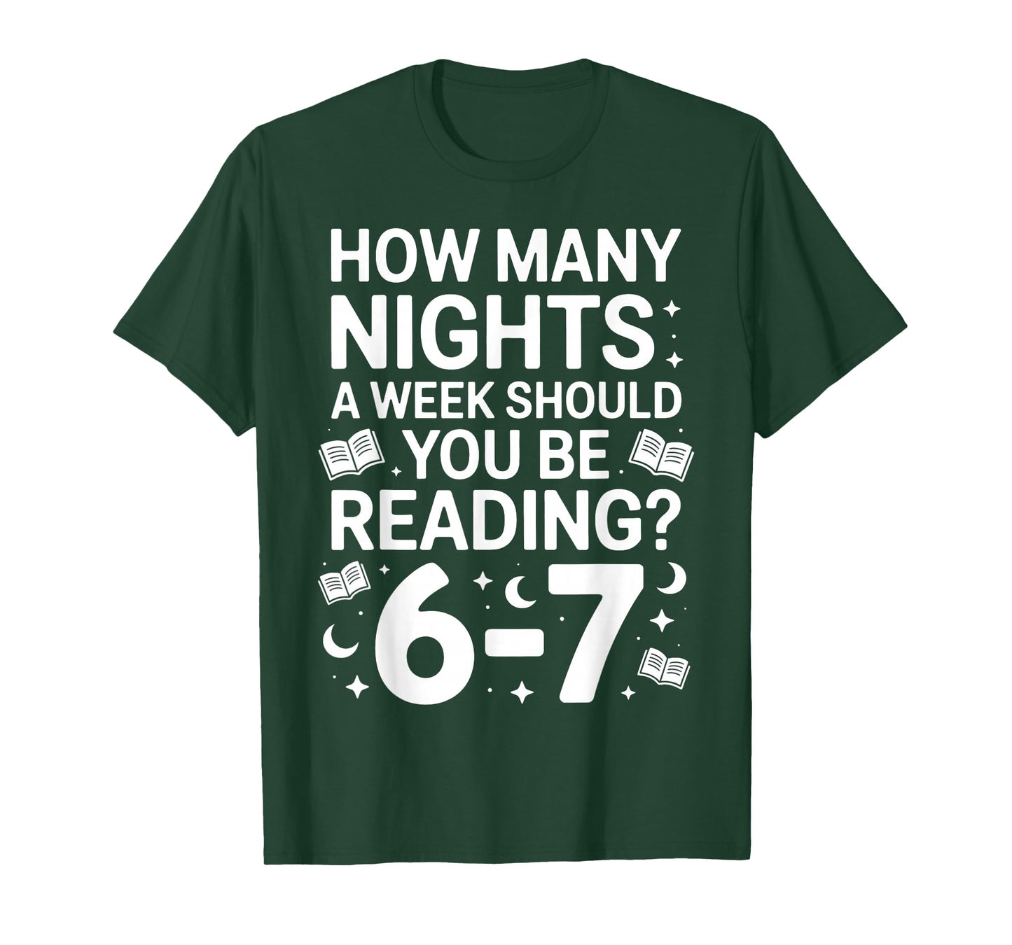 Reading 6-7 Teacher School Librarian Book Lover Reader T-Shirt