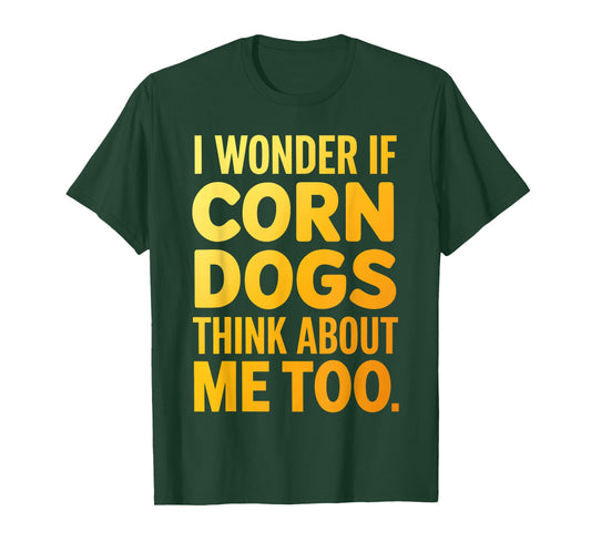 Cool Corn Dog Novelty for Men Women Adult Corn Dog Lover T-Shirt