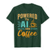 Powered by AI and Coffee AI Artificial Intelligence Computer T-Shirt