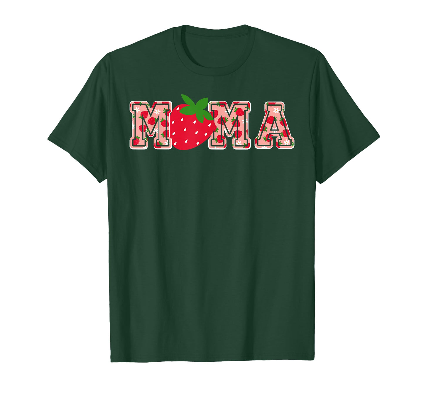 Mama Strawberry Birthday T-Shirt