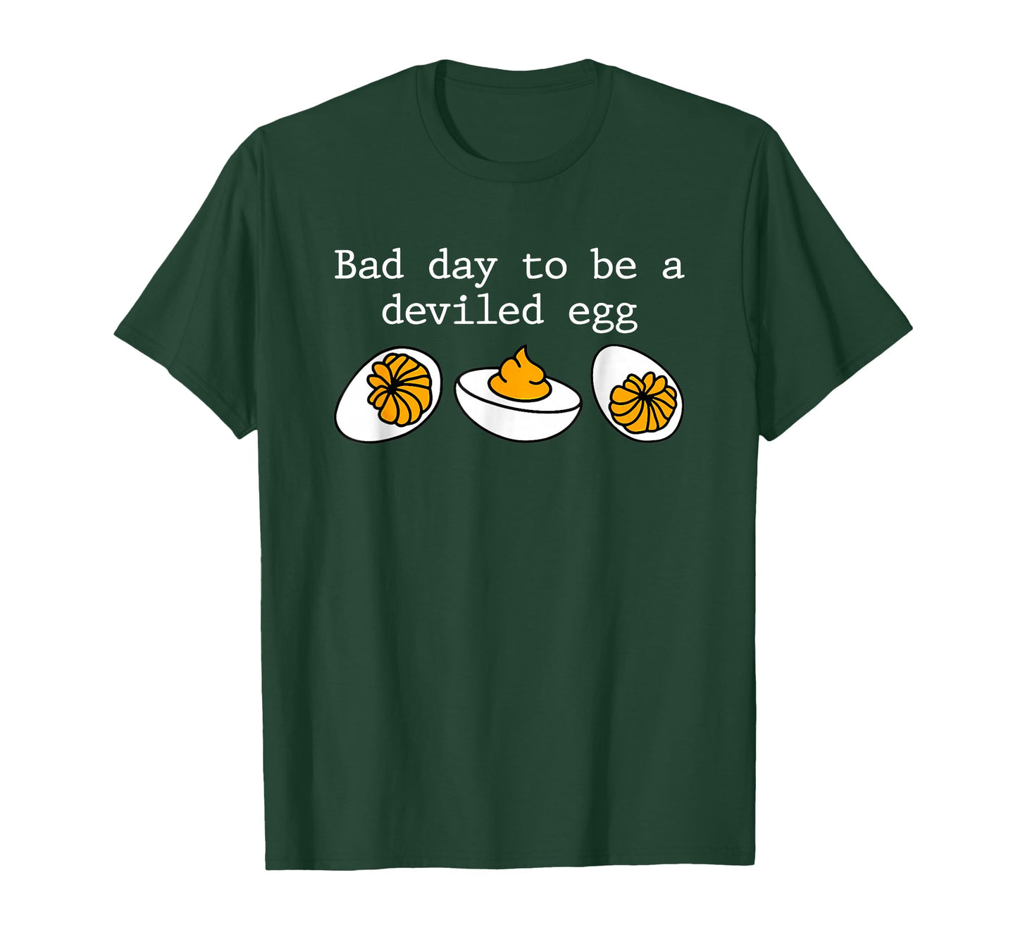 Funny Retro Thanksgiving Bad Day to Be A Deviled Egg T-Shirt