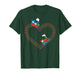 Valentines Day Trains Heart Rail Cute Toddler Boys Kids T-Shirt