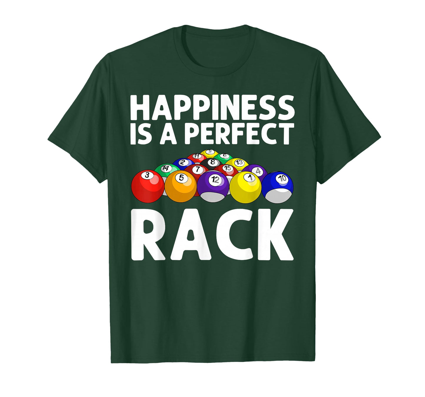 Funny Pool Design for Men Women Billiards Lover Pool Player T-Shirt