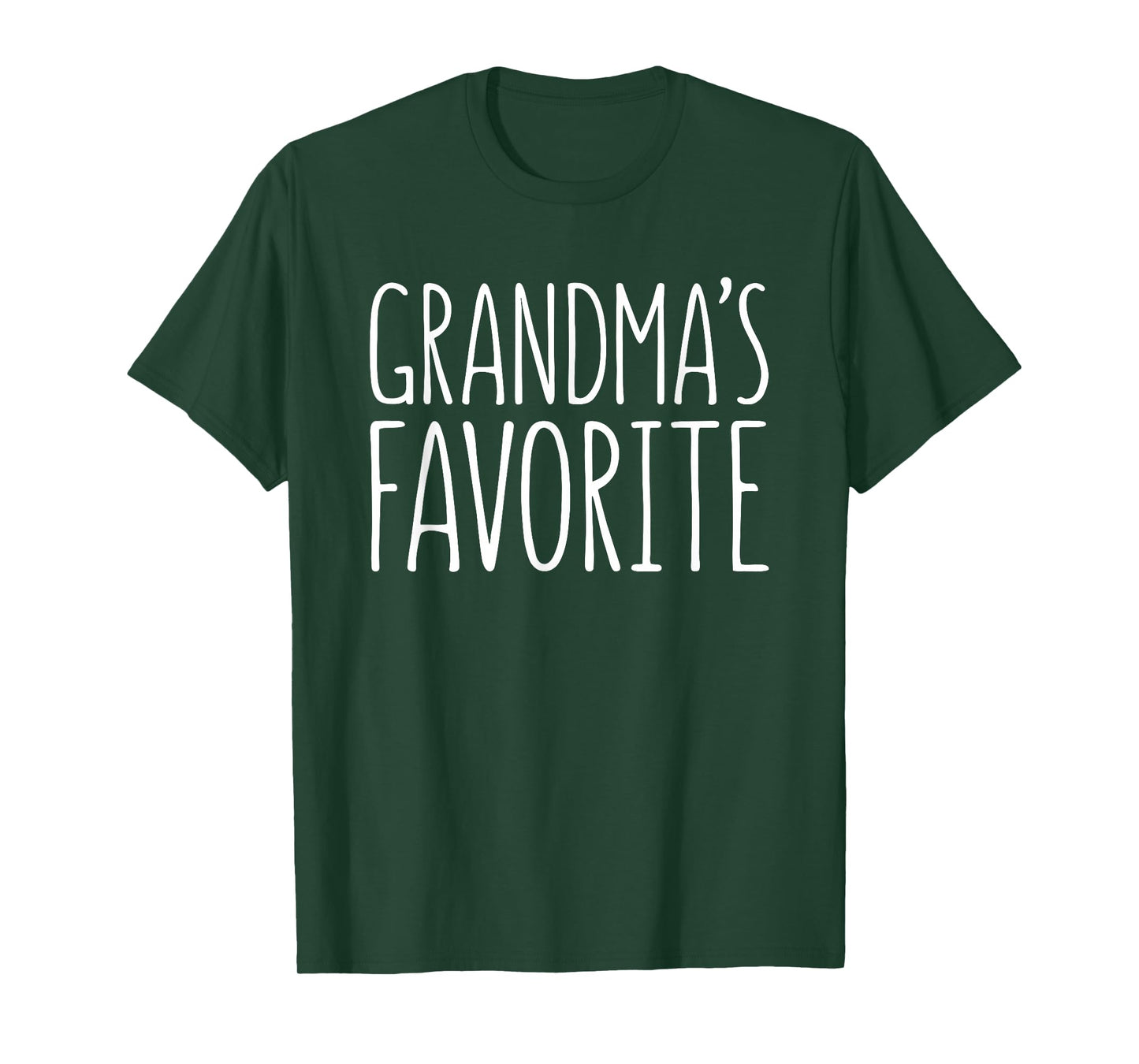 Grandma's Favorite Shirt Grandchild Grandson Granddaughter T-Shirt
